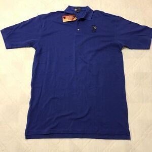 Blue Generation Colorado Wildlife Federation blue Polo shirt XLT nwt‎